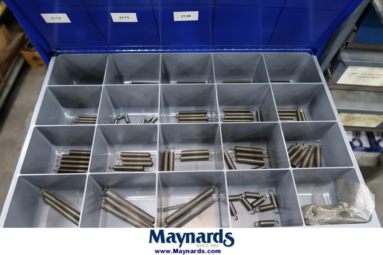 (7) Small Parts Slide Drawer Organizers