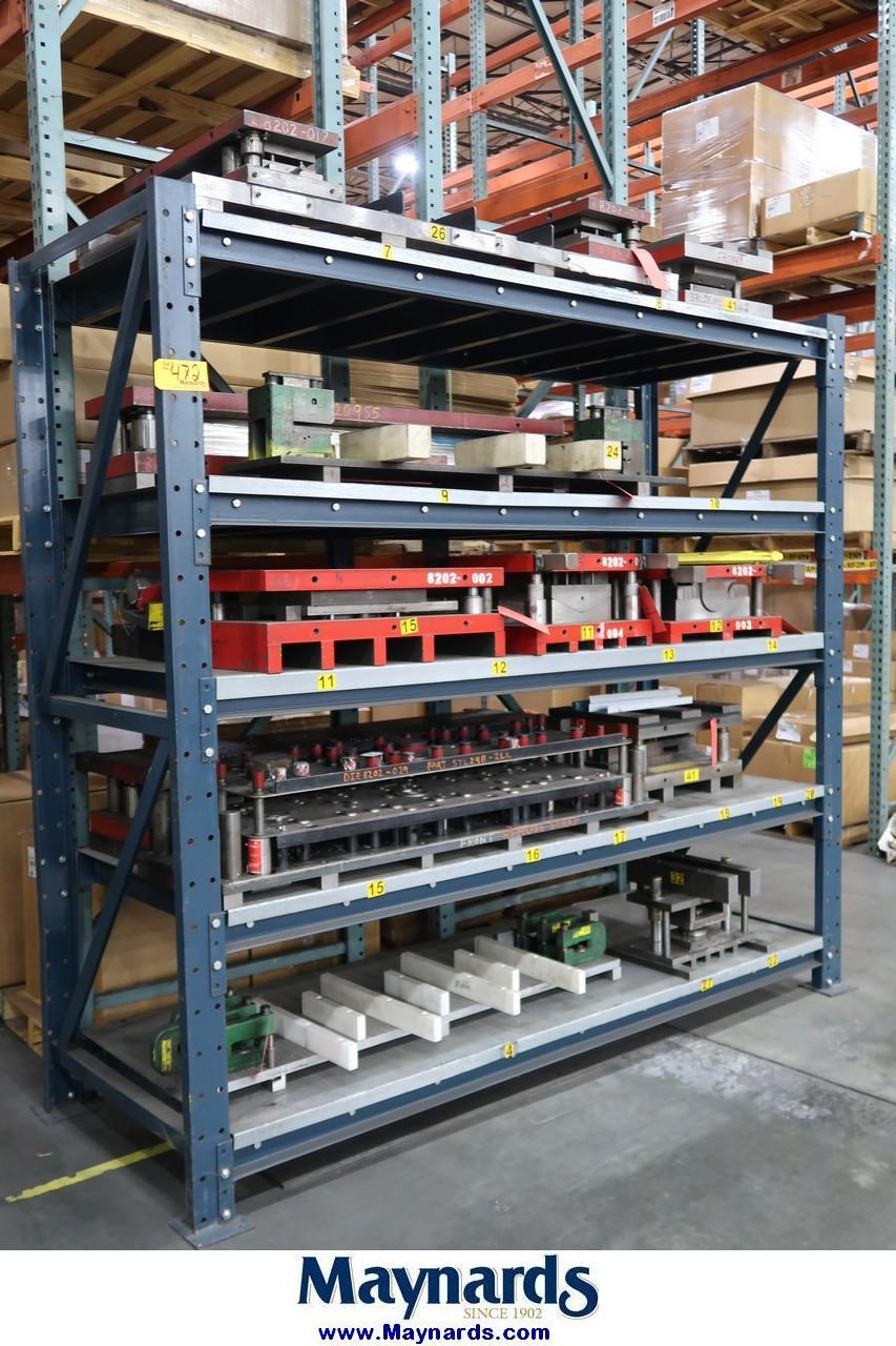 1-Section of Heavy Duty Adjustable Die Racking