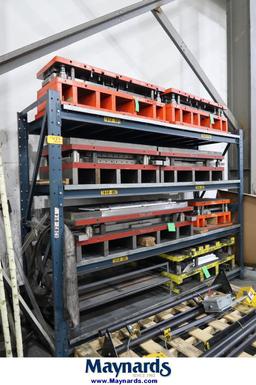 2-Sections of Heavy Duty Adjustable Die Racking