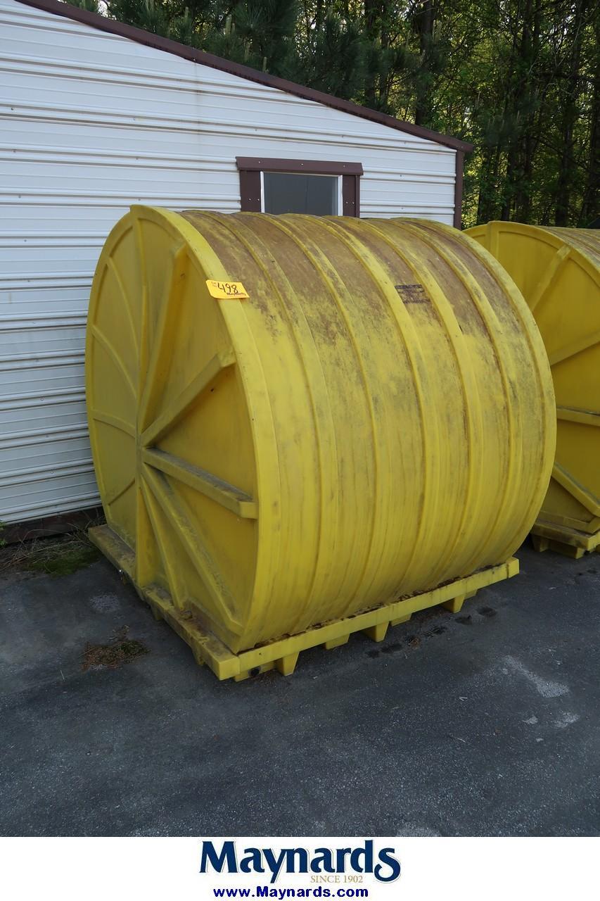 Poly 4-Drum Chemical Containment Shed