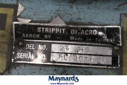 Strippit Diacro 24 HS 24" x 16 GA. Hand Shear