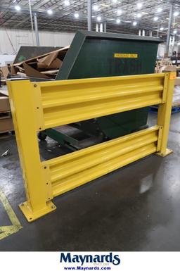 Cubic Designs Yellow Steel Safety Barrier