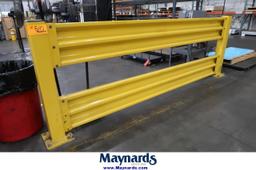 Cubic Designs Yellow Steel Safety Barrier