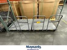 (4) 24"x48" Rolling Carts