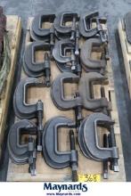 (1) Pallet of Assorted Heavy Duty C-Clamps