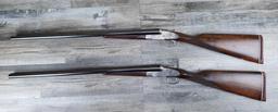 ARRIETA CASED TWO DOUBLE BARREL SHOTGUN SET