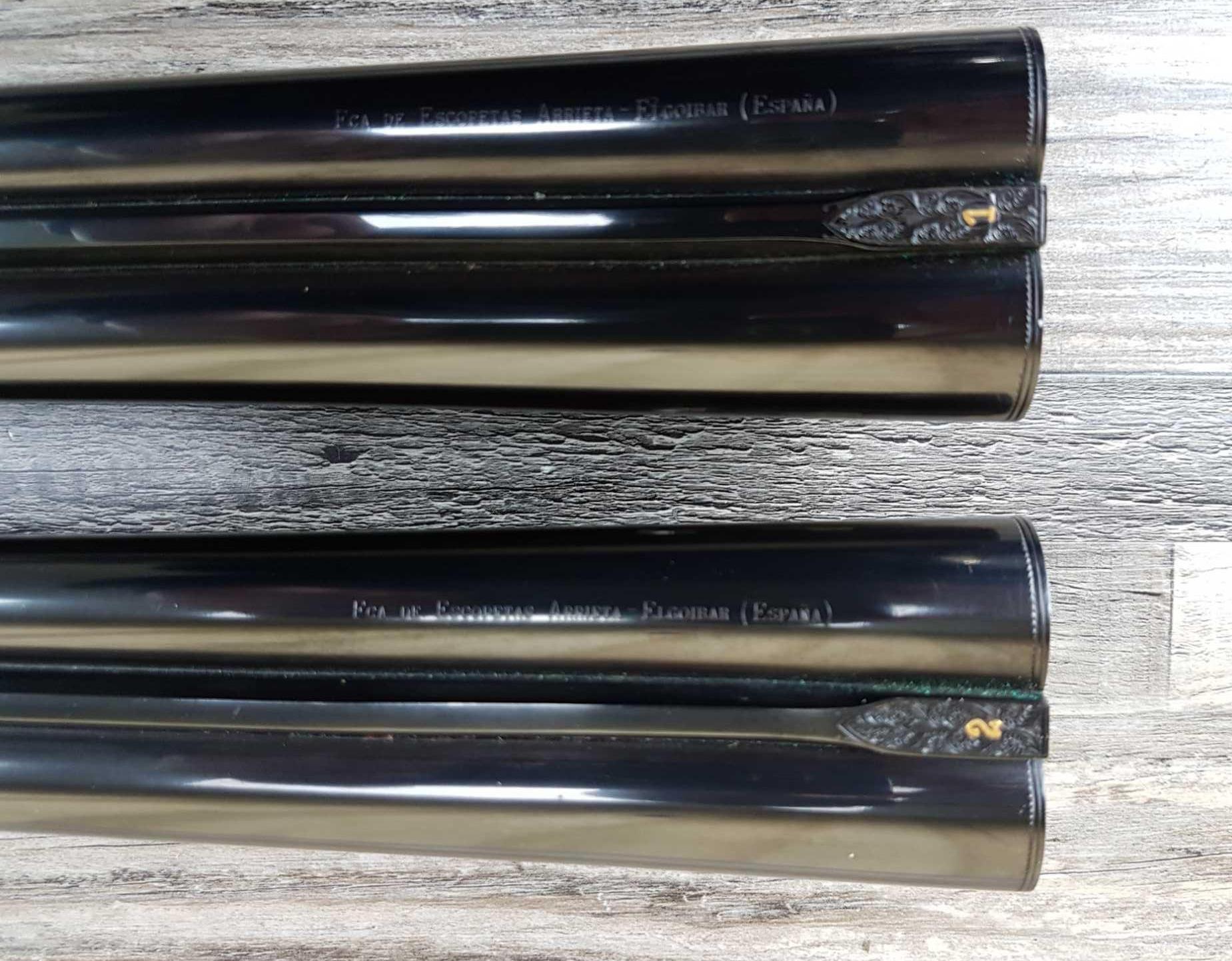 ARRIETA SIDE-BY-SIDE DOUBLE BARREL TWO GUN SET