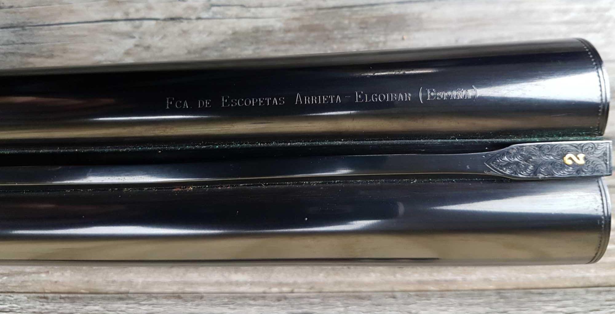 ARRIETA SIDE-BY-SIDE DOUBLE BARREL TWO GUN SET