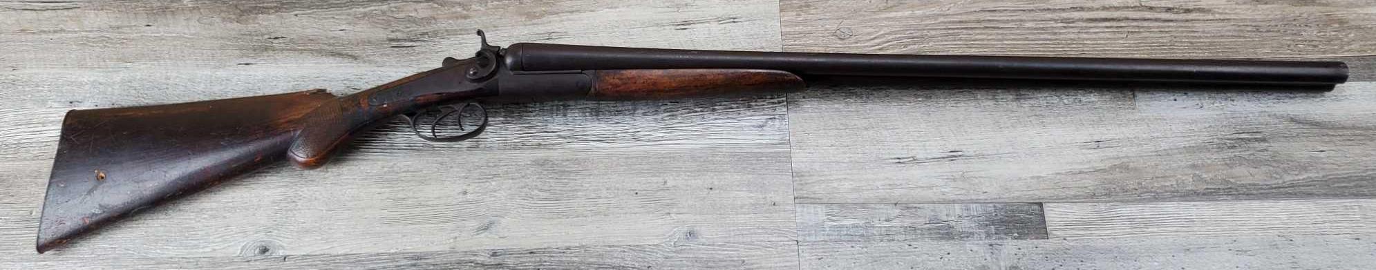 UNKNOWN MODEL DOUBLE BARREL