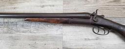 UNKNOWN MODEL DOUBLE BARREL