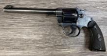 RE-FINISHED COLT POLICE POSITIVE MODEL .22 WRF CAL. DA REVOLVER.