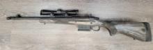 RUGER GUNSITE SCOUT MODEL .308 WIN. CAL. MAG-FED BOLT-ACTION RIFLE W/ LEUPOLD SCOPE