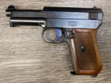 MAUSER MODEL 1934 SA SEMI-AUTO .32 ACP PISTOL