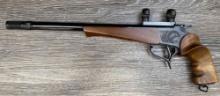 THOMPSON CENTER CONTENDER .223 REMINGTON SINGLE SHOT PISTOL W/RINGS