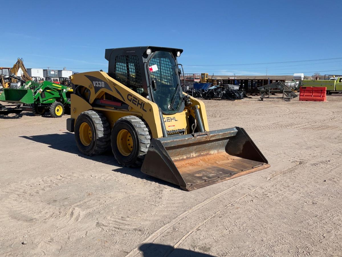 2013 Gehl V330 2 Spd Skid Steer Loader