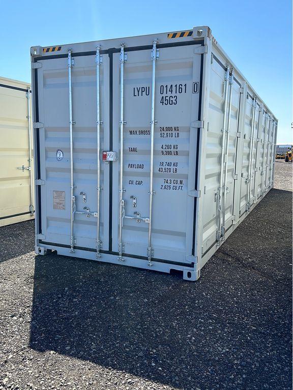 40ft High Cube  Multi-Door One Trip Container