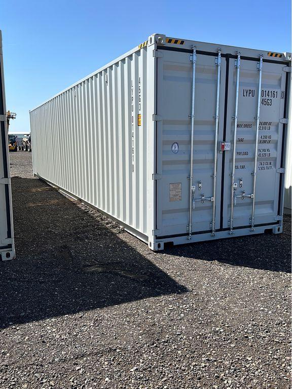 40ft High Cube  Multi-Door One Trip Container