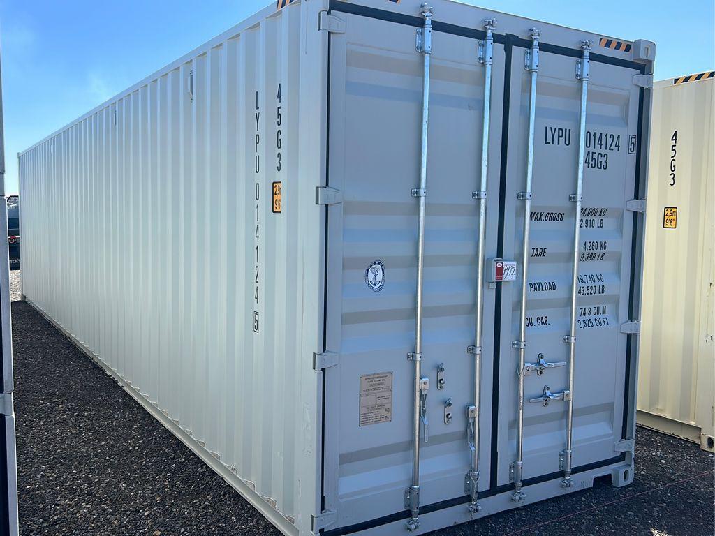 40ft High Cube  Multi-Door One Trip Container