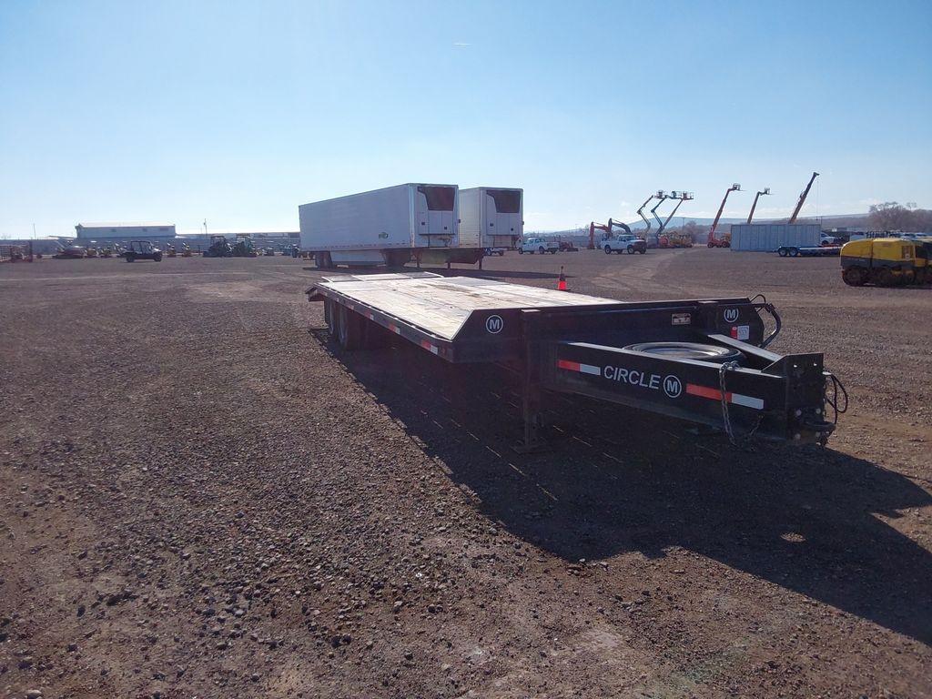 2006 Circle M 30ft T/A Pintlehitch Equipment Trailer