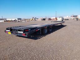 2006 Circle M 30ft T/A Pintlehitch Equipment Trailer