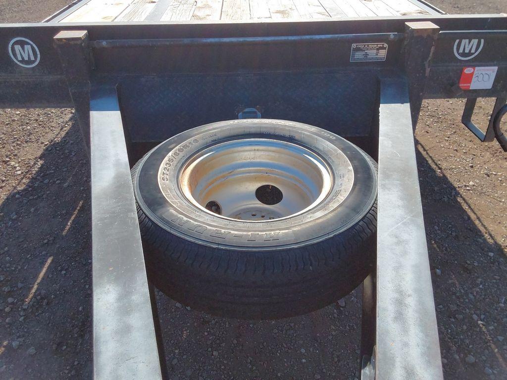 2006 Circle M 30ft T/A Pintlehitch Equipment Trailer