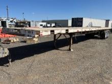 1983 Fruehauf 48ft T/A Flatbed Trailer