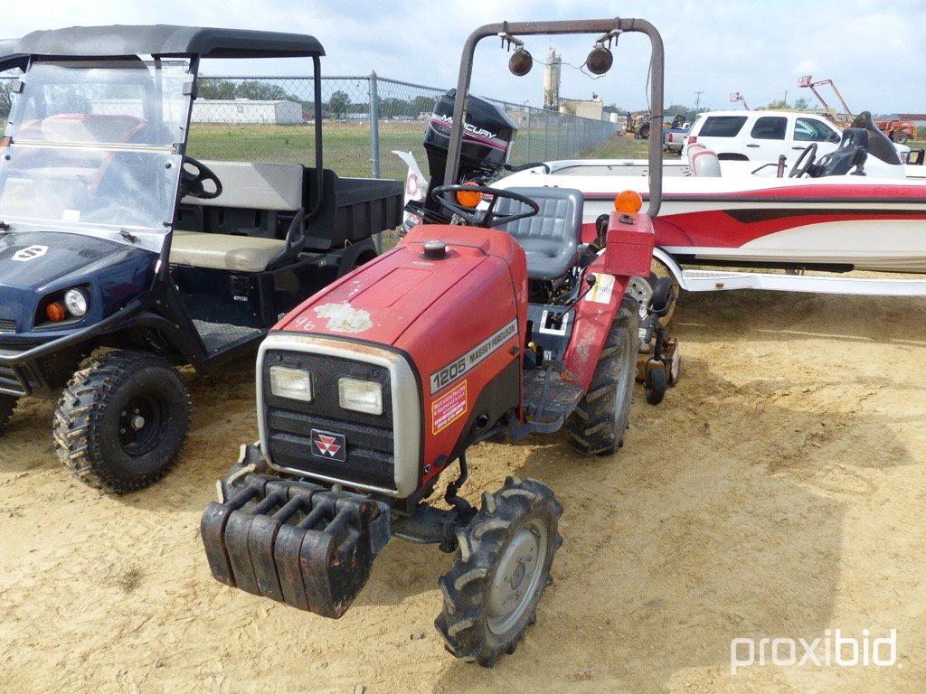 Massey Ferguson 1205 Farm Tractor, S/n F-a3007 (king Kutter Grooming Mower Sells Seperate)