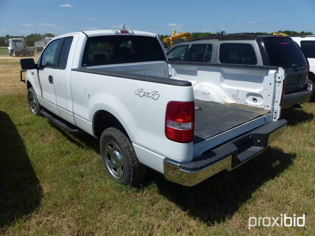 2006 Ford F150 XLT, 5.4 ltr Triton engine, 4WD, extended cab, vin 1FTPX14V2