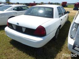 2008 Crown Vic. Police Cruiser, 4 door, vin 2FAHP71VX8X124832