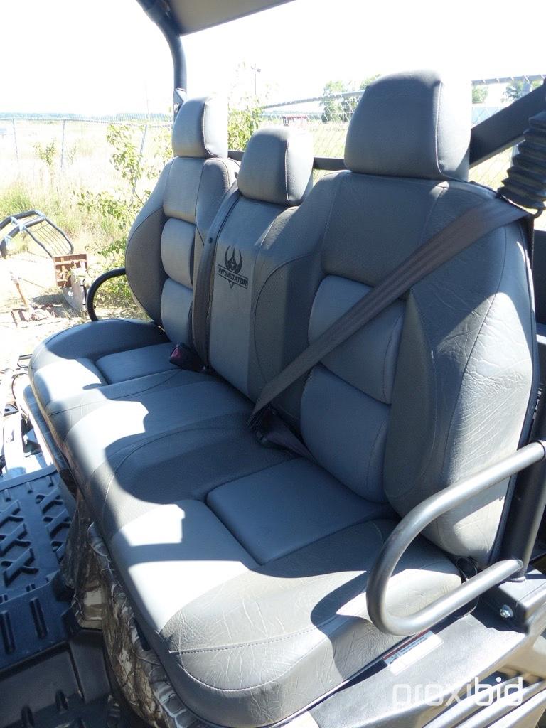 2016 Intimidator XD4 ATV, 4x4 Crew Cab, 800cc, 126 hrs. on meter