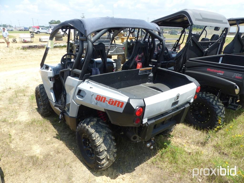 2016 CAN AM Commander 800, gray, vin 3JBKGAN29GJ001535