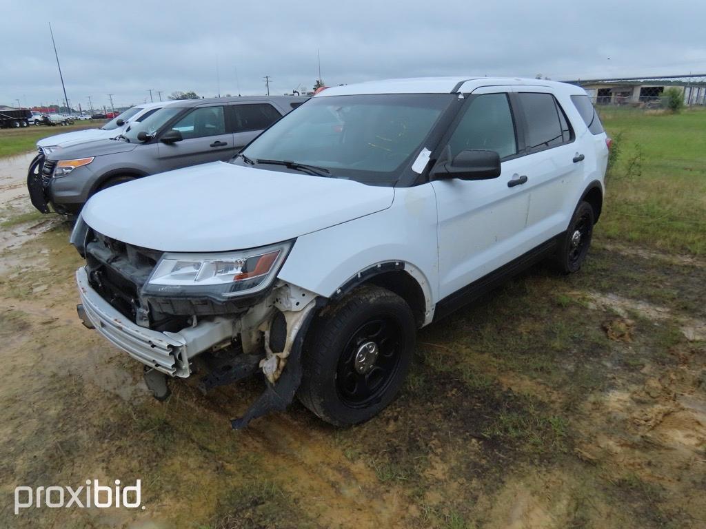 2016 Ford Explorer 3.7 POLICE INTERCEPTOR Auto Trans. 1FM5K8AR8GGB88727 Wrecked!! Parts!!!