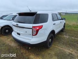 2013 Ford Explorer- 3.7 POLICE INTERCEPTOR Auto Trans. 1FM5K8AR6DGC62920 WRECKED!!!!!!! Parts!!!