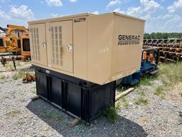 Generac 2000 Series 20 KW 120/240 Volt Diesel Generator Model , serial 2072154, 20 KVA, 83.3