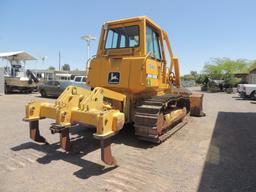 John Deere 750B LT Steel Track Crawler Dozer