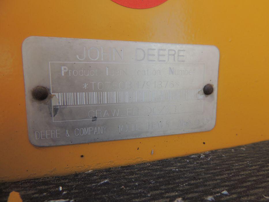 John Deere 750B LT Steel Track Crawler Dozer
