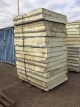 STACK OF 5 1/2IN THICK INSULATION PANELS