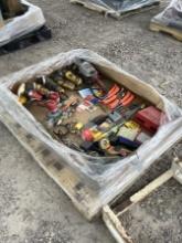 PALLET OF ASSORTED HAND AND POWER TOOLS
