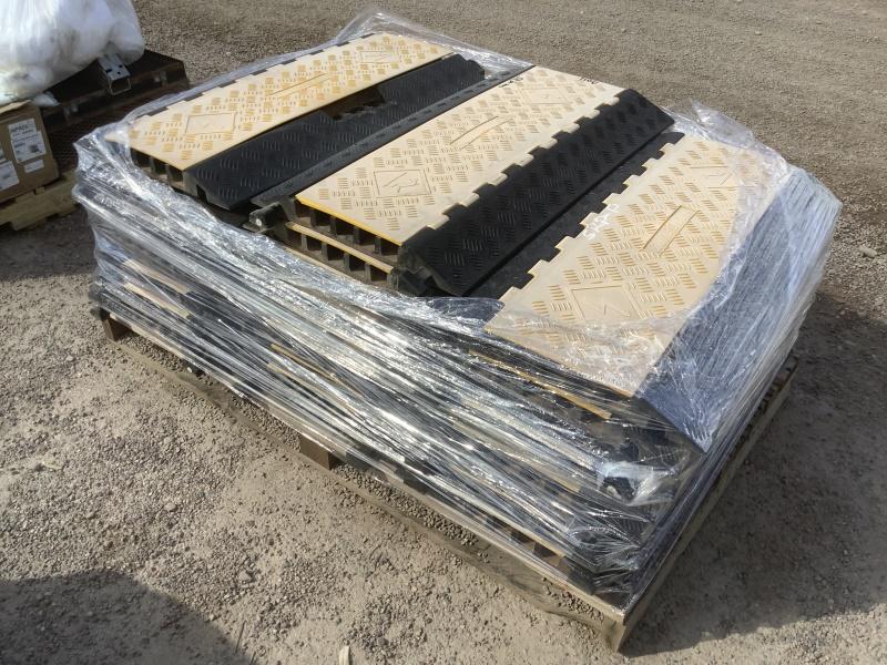 PALLET OF GUARDIAN CABLE AND HOSE PROTECTORS