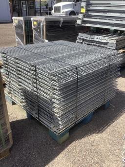 PALLET OF PALLET RACKING SHELVES