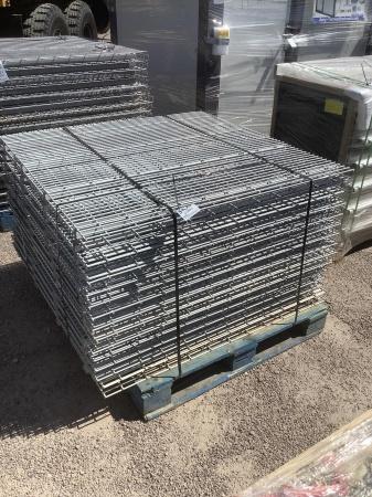 PALLET OF PALLET RACKING SHELVES