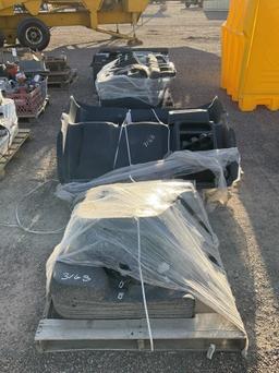 (4) PALLETS OF ASST AUTOMOTIVE TAKEOUT PARTS AND SEATS