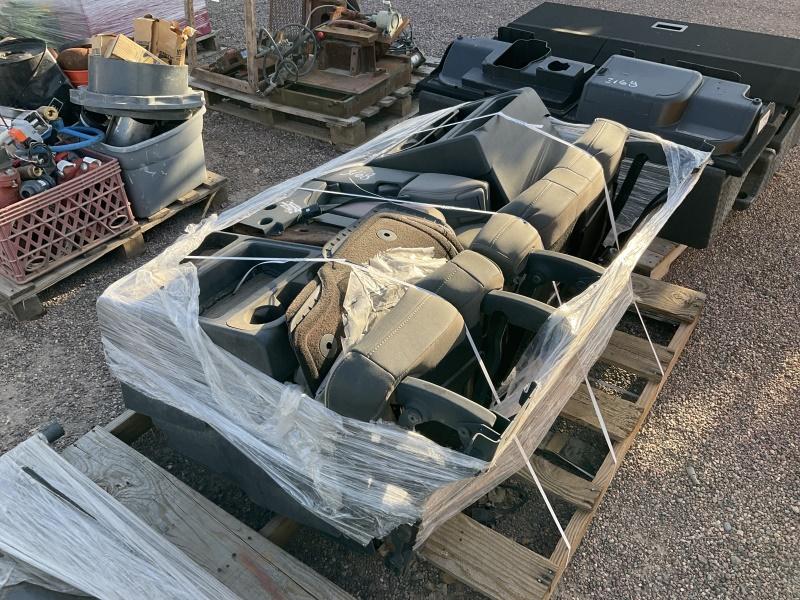 (4) PALLETS OF ASST AUTOMOTIVE TAKEOUT PARTS AND SEATS