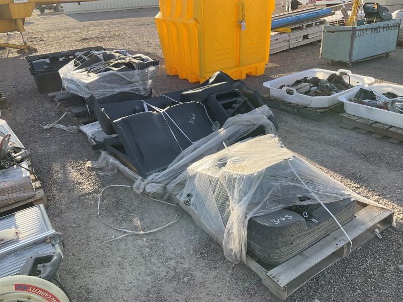 (4) PALLETS OF ASST AUTOMOTIVE TAKEOUT PARTS AND SEATS