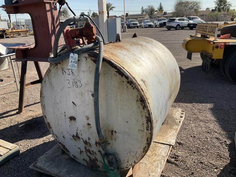 STEEL FUEL TANK W/ PUMP