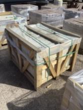 CRATE OF TRAVERTINE PAVERS