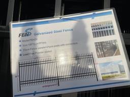 GALVANIZED STEEL FENCING