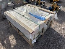 CRATE OF TRAVERTINE PAVERS