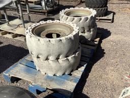 (4) EQUIPMENT TIRES