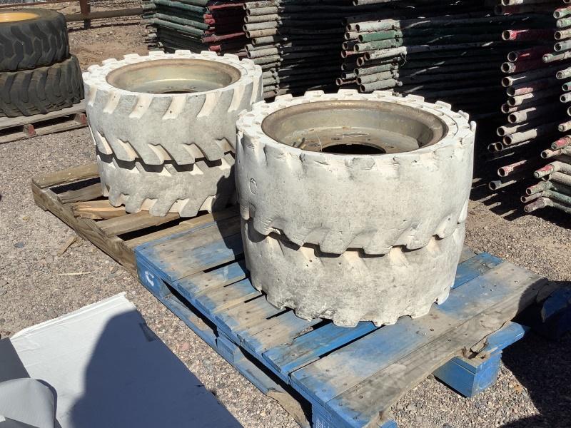 (4) EQUIPMENT TIRES